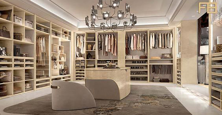 แนวทางในการติดตั้งโคมไฟเพดานหลากดีไซน์สำหรับ Walk in closet