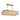โคมไฟแชนเดอเรีย [ME] Lucera Chandelier Half Matte Brass Bronze