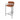 บาร์สตูล [PN] Paisley Bar Stool SH76 PVC Camel (Black Leg)