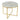 โต๊ะข้าง [TG] Gale Side Table Round (Gold Leg)