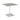 โต๊ะทานอาหาร [VD] Erik 80 Dining Table White Semi Outdoor
