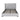 เตียงนอน [EG] Bahgel Bed HB145 King Size Pure Grey