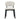 เก้าอี้ทานอาหาร [SE] Bess Armless Dining Chair Cream (Black Leg)