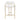 บาร์สตูล [PN] Paisley Bar Stool SH76 PVC White (Gold Leg)