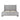 เตียงนอน [EG] Bahgel Bed HB120 Queen Size Pure Grey (Storage)