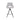 เก้าอี้เคาน์เตอร์ [AG] Matera Counter Stool SH65 Grey (Black Leg)
