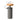 เก้าอี้เคาน์เตอร์ [BV] Hassan Counter Swivel Stool Grey