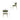 เก้าอี้ทานอาหาร [BZ] Mirth Dining Chair Green (Egg Shell Leg)