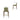 เก้าอี้เคาน์เตอร์ [CS] Strada Counter Stool SH65 Green (Walnut & Gold)