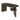 โต๊ะทำงาน [DB] Palma Desk Dark Grey Matt