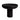 ของตกแต่ง [FL] High Foot Wood Disk Black