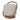 สตูลนั่ง [HD] Forge Stool White (Natural Leg)