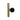 โคมไฟผนัง [JI] Calypso Wall Lamp Gold & Black
