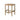 เก้าอี้บาร์ bar chair light coffee for indoor styling