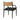 เก้าอี้ทานอาหาร dining chair black in classic room