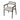 เก้าอี้ทานอาหาร [JM] Chiaro Dining Chair Beige (Black Legs)