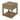 โต๊ะข้างเตียง [KD] Quadro Night Stand Oak Veneer