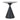 โต๊ะคาเฟ่ [LY] Pinch D70 Cafe Table  Black Marquina