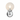 โคมไฟผนัง [ME] Dale Wall Lamp Chrome Clear Bulb