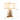 โคมไฟตั้งโต๊ะ [ME] Gardner Table Lamp Coffee Bronze (White Alabaster)