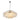 Runa 80 pendant lamp with tiered chrome rings and cascading white shell-like discs, lit