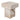 โต๊ะกลาง square coffee table siena gold matte in room