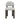 เก้าอี้ทานอาหาร [OP] Vito Dining Chair Grey (Smoke Leg)