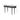 โต๊ะทำงาน [OP] Mondo Vanity Desk (White Elephant Top) Cool Grey Leg