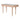 โต๊ะทำงาน vanity desk natural leg for living room decor