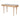 โต๊ะทำงาน vanity desk natural leg for living room decor