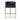 เก้าอี้บาร์ [PN] Khalid Counter Bar Chair Black