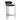 เก้าอี้บาร์ [PN] Paisley Counter Stool SH76 PVC Black (Black Leg)