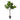 ต้นไม้ประดิษฐ์พร้อมกระถาง [SD] Fiddle Leaf 210