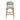 เก้าอี้เคาน์เตอร์ [SE] Bess Counter Stool Cyan (Natural Leg)