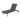 เตียงริมสระ [SK] Segno Sunset Sun lounger Charcoal (Outdoor)