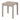 โต๊ะข้าง [SK] Tolo 45 Side Table Mocha (Outdoor)