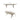 โต๊ะทานอาหาร [SK] Albatros Organic Extension 250-310 Dining Table Mocha