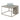 โต๊ะเตาไฟ [SK] Fogo Fire Pit 85 Table Mocha (Outdoor)