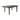 โต๊ะทานอาหาร extension dining table brown for living room decor