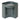 โต๊ะข้าง Cuddle Side Table Olive Green High Gloss cafe style decor