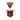 โต๊ะข้าง [SZ] Soder D60 Side Table Brick Red High Gross
