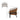 เก้าอี้พักผ่อน [SZ] Armonia Lounge Chair White (Back Brown)