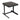 โต๊ะข้าง [SZ] Athan Side Table Oak Black