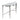 โต๊ะคอนโซล [TG] Mocha Console Table White (Silver Leg)