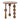 โต๊ะข้าง [TG] Lundar Side Table Walnut