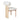 เก้าอี้ทานอาหาร dining chair white in vintage room