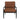 เก้าอี้พักผ่อน [TG] Grapho Leisure Chair Brown (Black Ash Leg)
