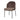 เก้าอี้ทานอาหาร [TG] Malcolm Dining Chair Dark Brown (Black Legs)