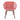 เก้าอี้ทานอาหาร [DK] Valerie Dining Chair Pink (Walnut Legs)
