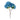 ดอกไม้ประดิษฐ์ [FW] Peony Flowers Blue